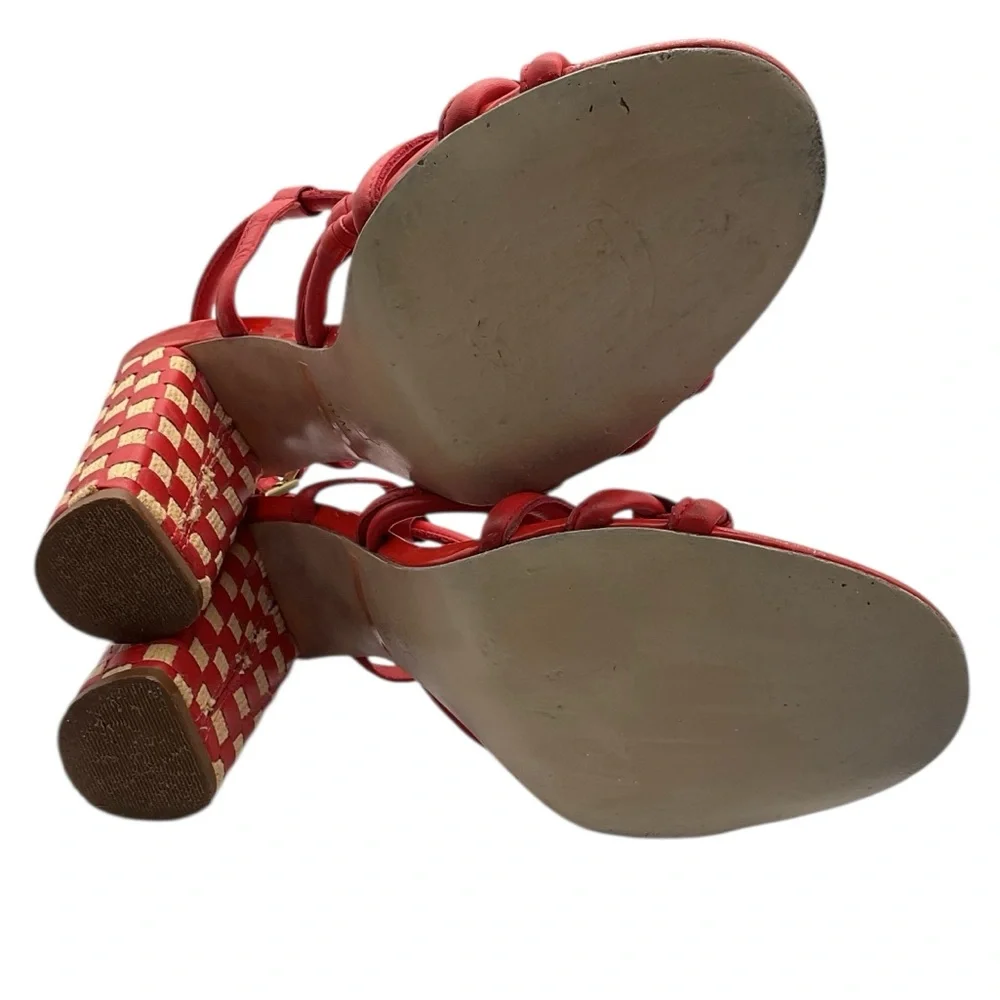 Tory Burch‎ Lacey Red Women's Sandals size 10
